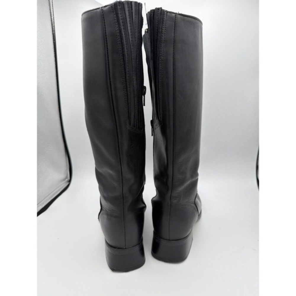 Santana Canada 797 Waterproof Leather Knee Riding Boots Black Women 6.5. 1622 - Picture 3 of 10